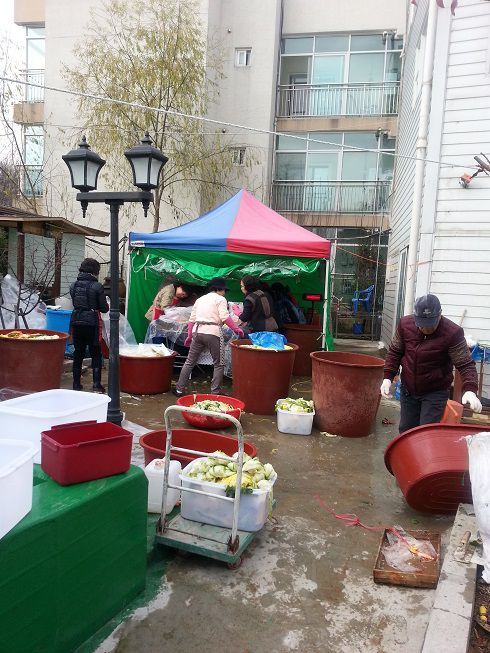 행복한 요양원 김장하는 날