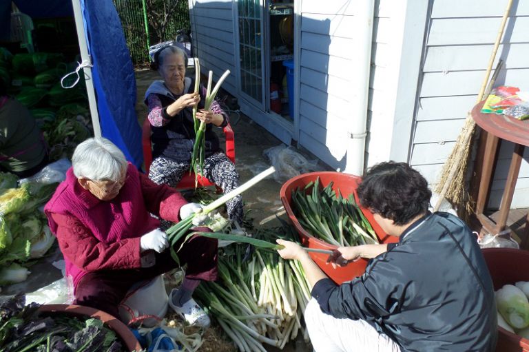 행복한요양원 김장하는 날