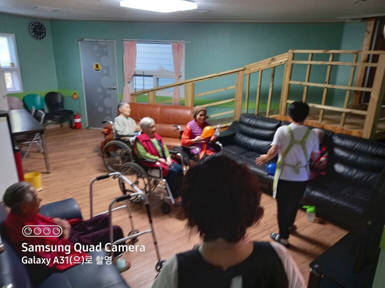 프로그램활동(풍선놀이)